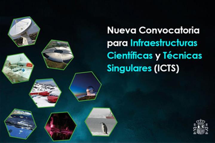 Nueva convocatoria Infraestructuras Científicas y Técnicas Singulares