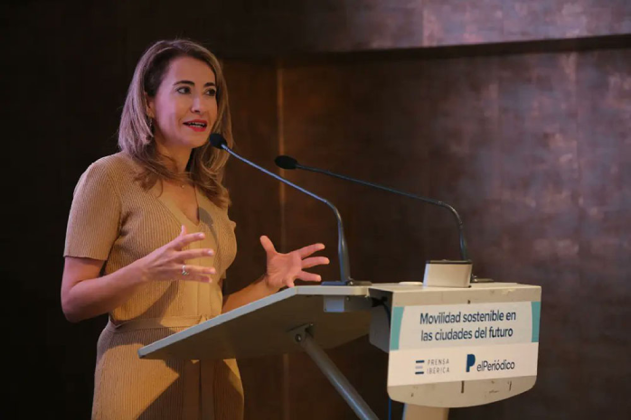 La ministra de Transportes, Movilidad y Agenda Urbana, Raquel Sánchez