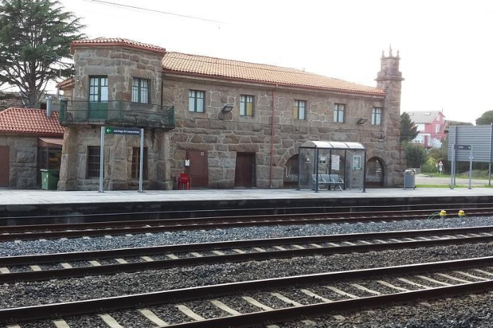 vista de la estación de uxe