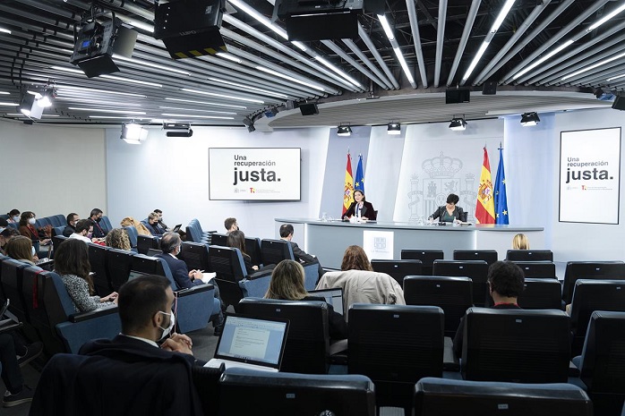 Rueda de prensa posterior al Consejo de Ministros