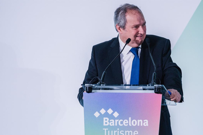 El ministro de Industria y Turismo, Jordi Hereu, durante su intervención en el acto.