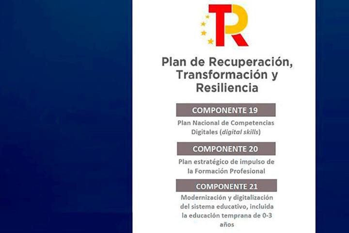 Transformación del sistema educativo del Plan de Recuperación