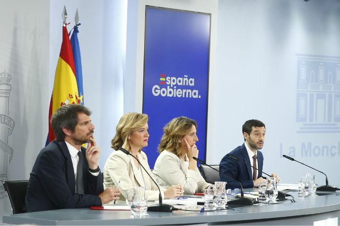 rueda de prensa del Consejo de Ministros