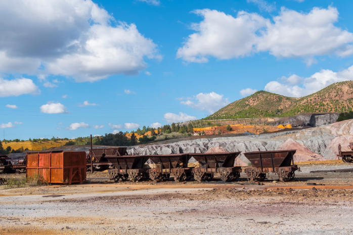 Exterior de las minas de Riotinto, en la provincia de Huelva