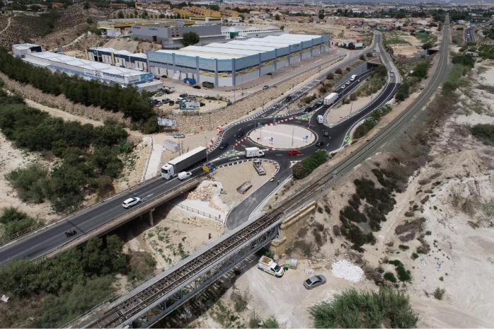 Nueva glorieta en Las Torres de Cotillas