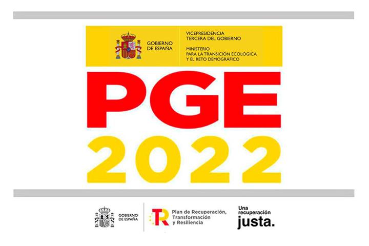 El MITECO gestionará 10.195 millones de euros en 2022