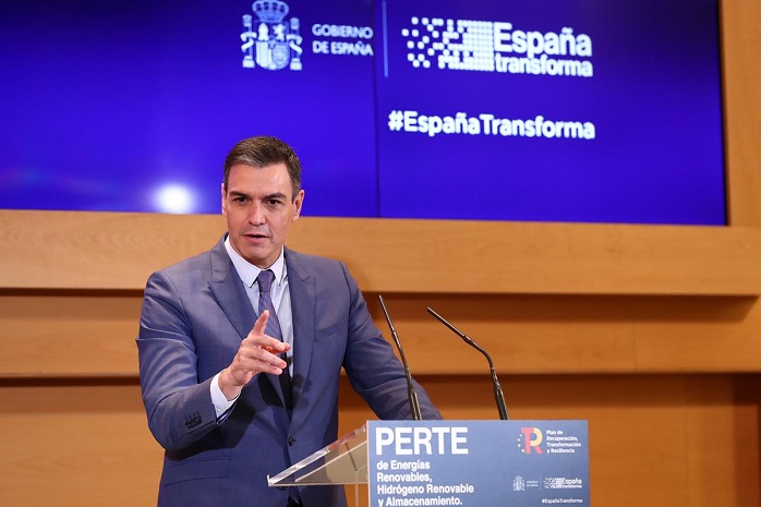 E presidente del Gobierno, Pedro Sánchez