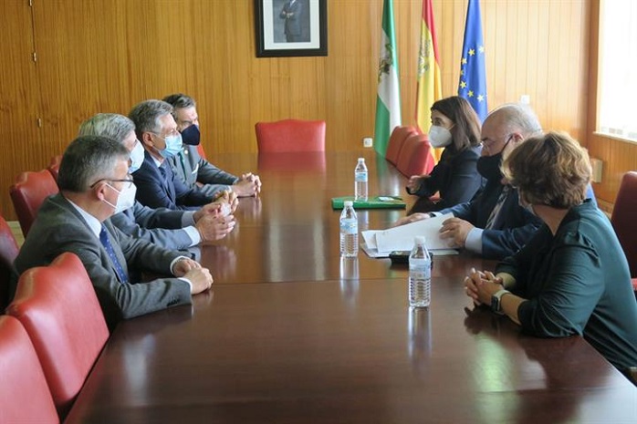 La ministra de Justicia, Pilar Llop,durante una reunión en Córdoba