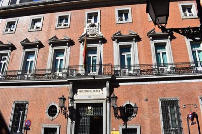 Fachada del Ministerio de Justicia