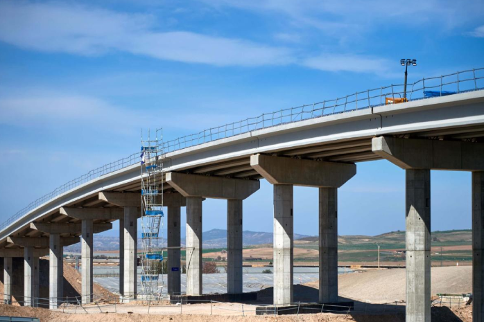 imagen, viaducto, Navarra