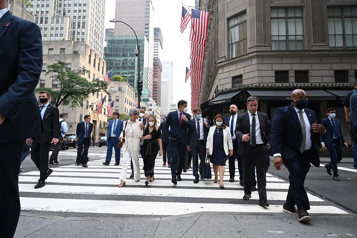 Viaje de Pedro Sánchez a EEUU (Nueva York)