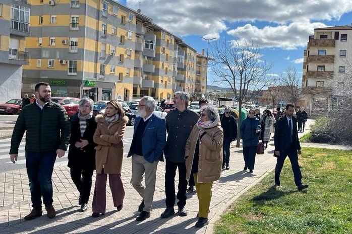 ministra, raquel, sanchez, visita, extremadura