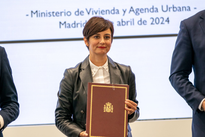 La ministra de Vivienda y Agenda Urbana, Isabel Rodríguez