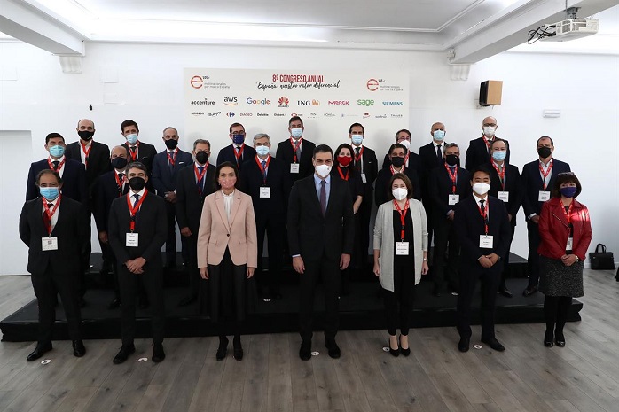 Foto de familia del 8º Congreso anual de Multinacionales por marca España