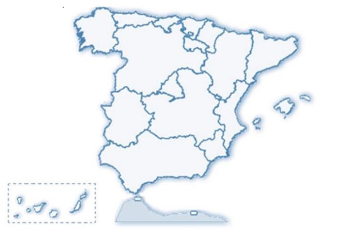 Mapa de España