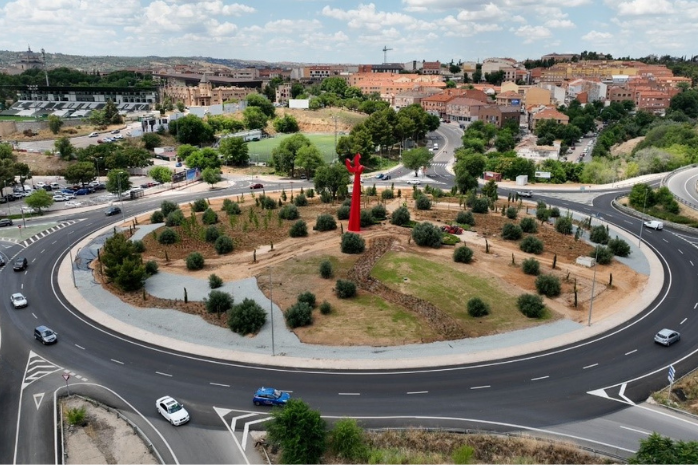 Glorieta salto del Caballo en Toledo