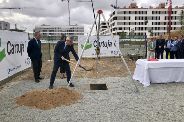 Acto de colocación de la primera piedra 