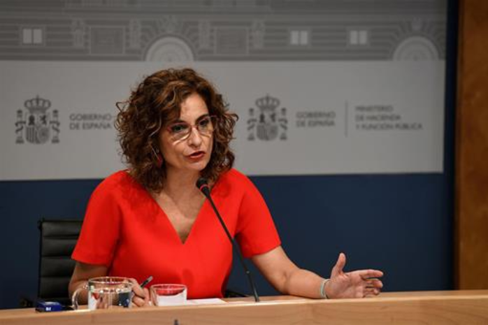 La ministra de Ministra de Hacienda y Función Publica, María Jesús Montero