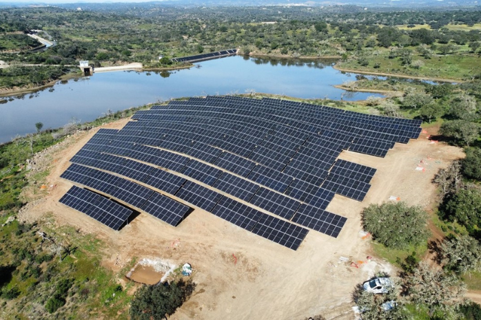 placas solares en la comunidad de regantes Andévalo Pedro Arco, en la provincia de Huelva