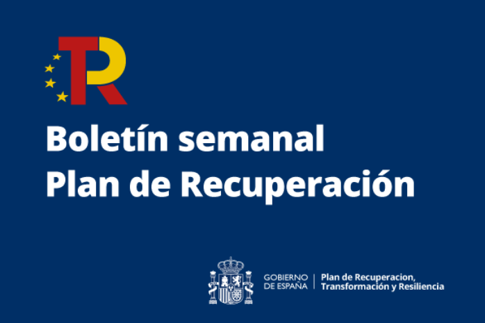 Imagen del boletín semanal del Plan de Recuperación