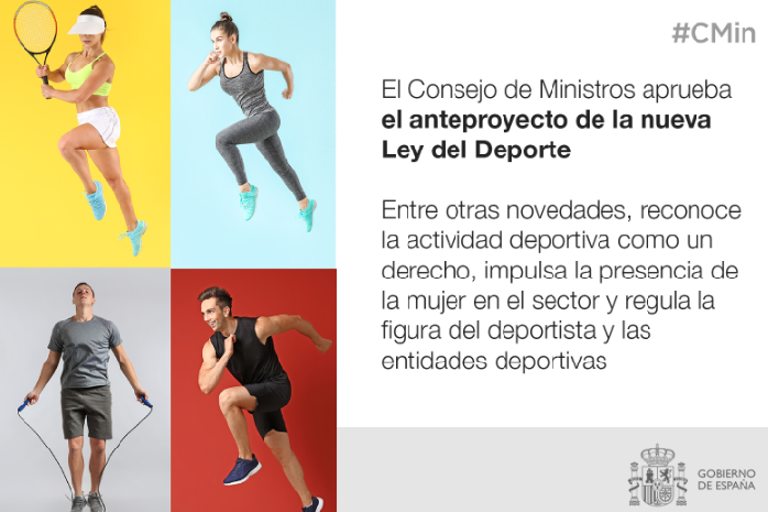 Varios deportistas practicando deporte