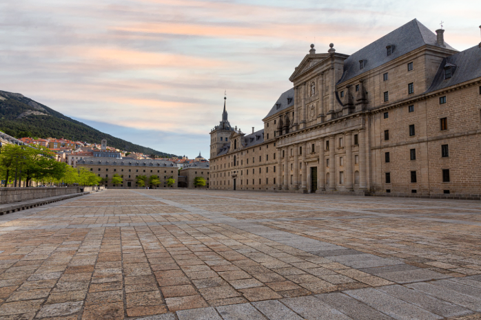 Fachada del monasterio de San Lorenzo de El Escorial