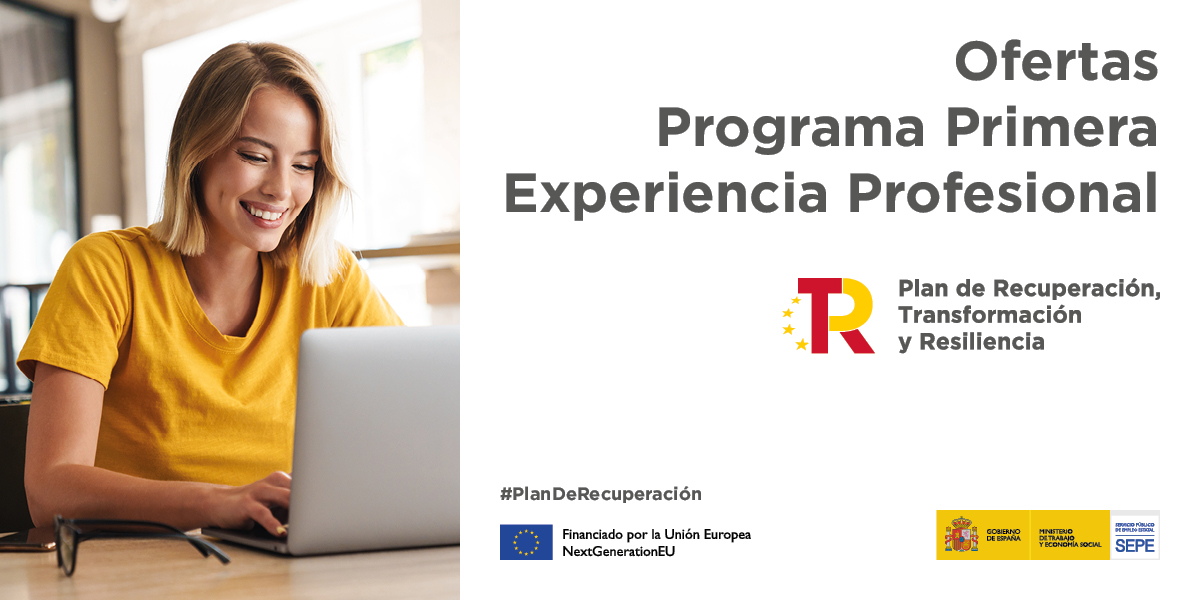 Imagen promocional del programa empleo joven