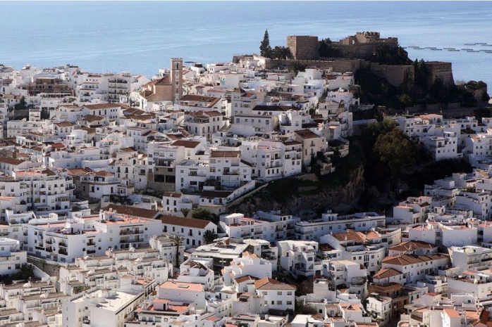 Vista de Salobreña, en Granada