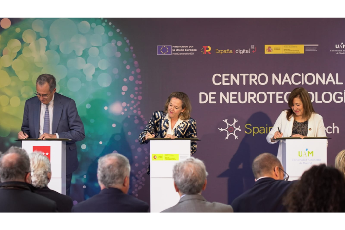 Firma del protocolo de actuación para crear el Centro Nacional de Neurotecnología, Spain Neurotech