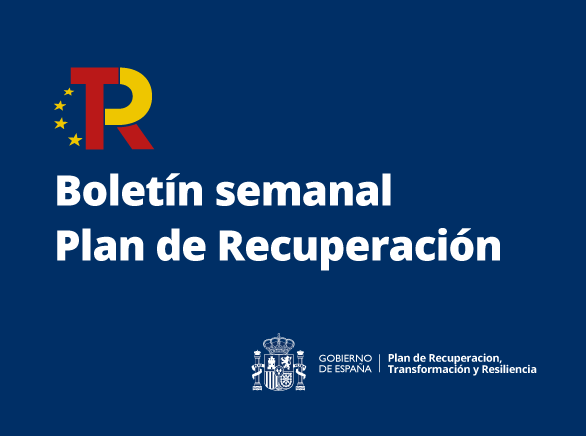 Imagen del boletín semanal del Plan de Recuperación