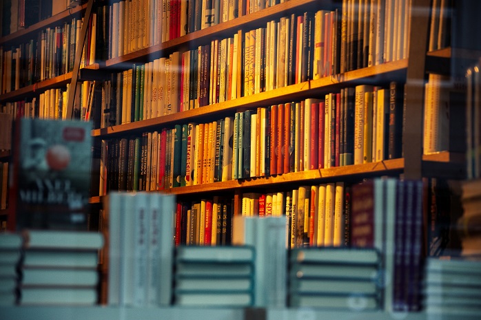 Escaparate de una librería