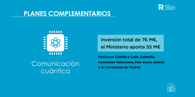 plan complementario Comunicaciones Cuánticas